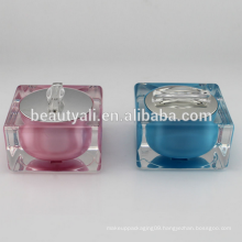 Square BB Cream Acrylic Jar For Packaging 10ml 30ml 50ml